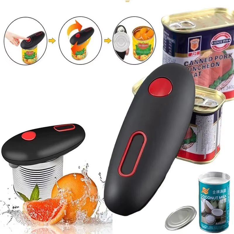 The One - Touch Electric Can Opener – Effortless Kitchen Convenience - Sunflower farm life