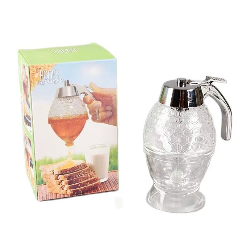The Perfect Honey Dispenser - 200ml Plastic Pot for Easy Home Use - Sunflower farm life