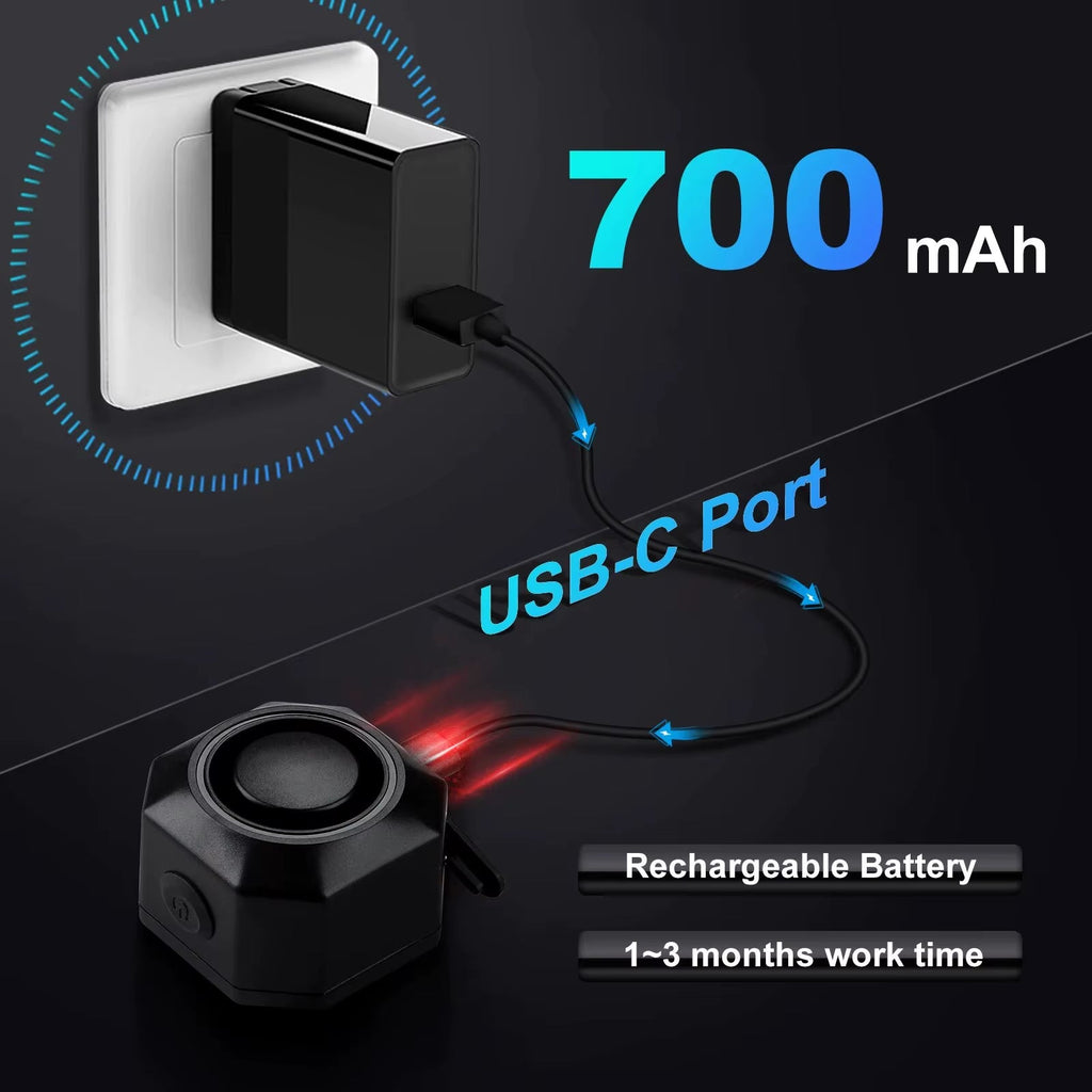 Ultimate Bike Guard™ – Wireless Vibration Alarm with Remote & USB Charging - Sunflower farm life