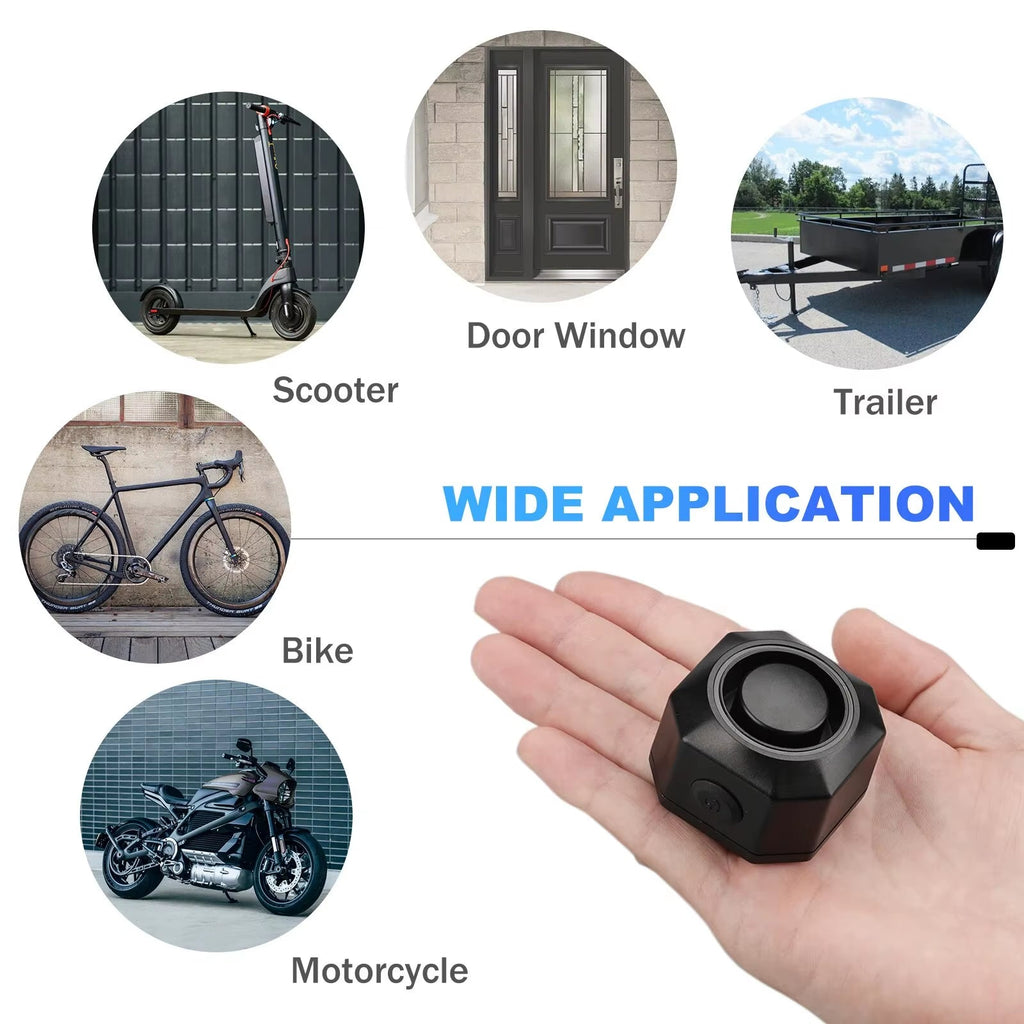 Ultimate Bike Guard™ – Wireless Vibration Alarm with Remote & USB Charging - Sunflower farm life