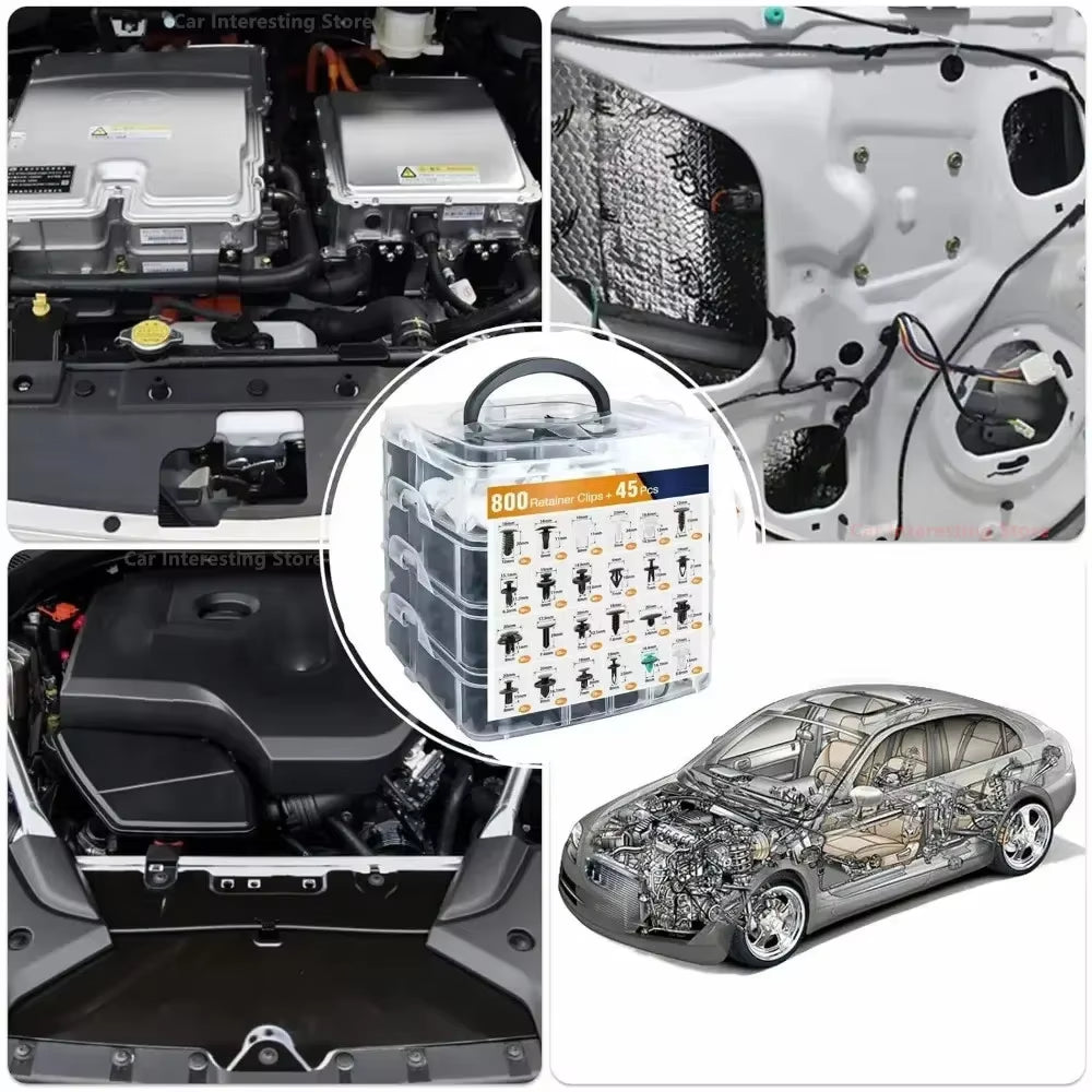 Ultimate Car Fastener Clip Kit – All - in - One Auto Body Repair Solution - Sunflower farm life